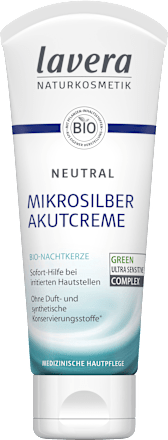Gesichtscreme Neutral Mikrosilber Akut lavera NATURKOSMETIK