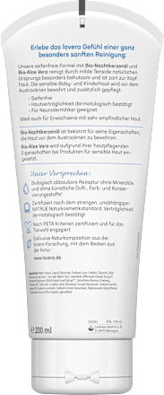 Baby & Kinder Waschlotion & Shampoo sensitiv lavera NATURKOSMETIK