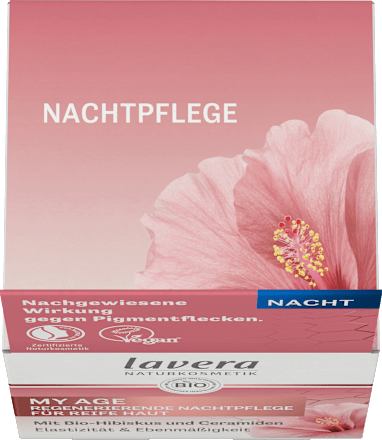 Nachtcreme My Age lavera NATURKOSMETIK