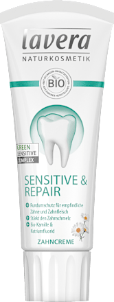 Sensitive & Repair Zahncreme lavera NATURKOSMETIK