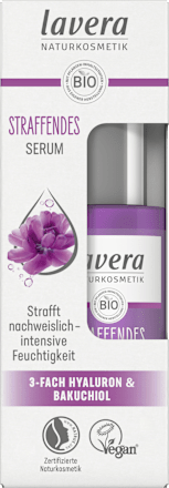 Serum straffend Hyaluron & Bakuchiol lavera NATURKOSMETIK