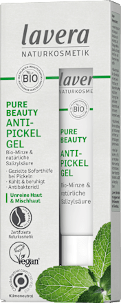 Anti Pickel Gel Pure Beauty lavera NATURKOSMETIK