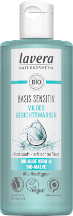 Gesichtswasser Basis Sensitiv lavera NATURKOSMETIK
