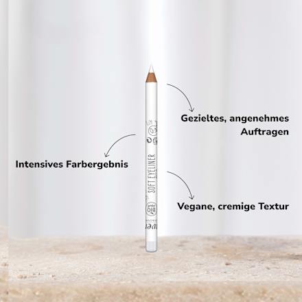 Kajal Soft 06 White lavera NATURKOSMETIK