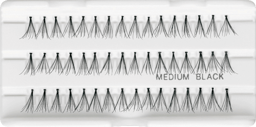 Künstliche Wimpern Permanent Individual Set 2 Medium Black ARTDECO