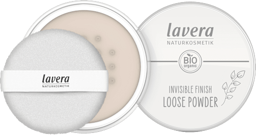 Loses Puder Invisible Finish - Transparent lavera NATURKOSMETIK