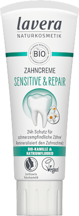 Zahnpasta Sensitive & Repair lavera NATURKOSMETIK