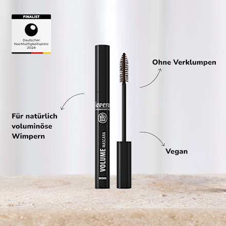 Mascara Volume Brown lavera NATURKOSMETIK