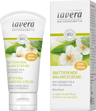 Gesichtscreme mattierend lavera NATURKOSMETIK