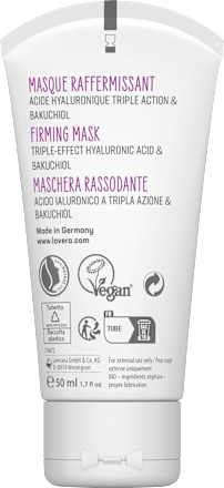 Gesichtsmaske Hyaluron straffend lavera NATURKOSMETIK