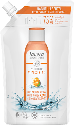 Pflegedusche vitalisierend Nachfüllpack lavera NATURKOSMETIK