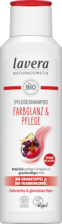 Pflegeshampoo Farbglanz und Pflege lavera NATURKOSMETIK