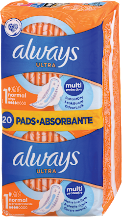 Ultra damski vložki duo Normal, velikost 1 always