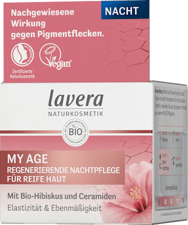 Nachtcreme My Age lavera NATURKOSMETIK