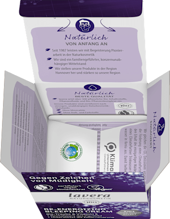 Nachtcreme Re-energizing  lavera NATURKOSMETIK