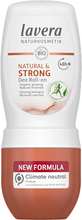 Рол-он Natural & Strong с био женшен lavera NATURKOSMETIK