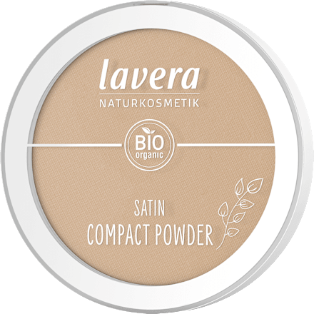 Kompakt Puder Satin 03 Tanned lavera NATURKOSMETIK