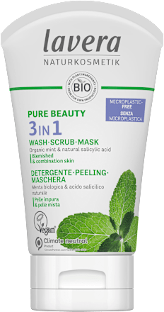 Измиващ гел за лице 3в1 lavera NATURKOSMETIK