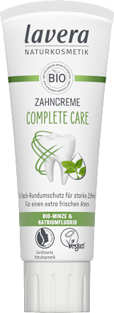 Zahnpasta Complete Care Bio-Minze lavera NATURKOSMETIK