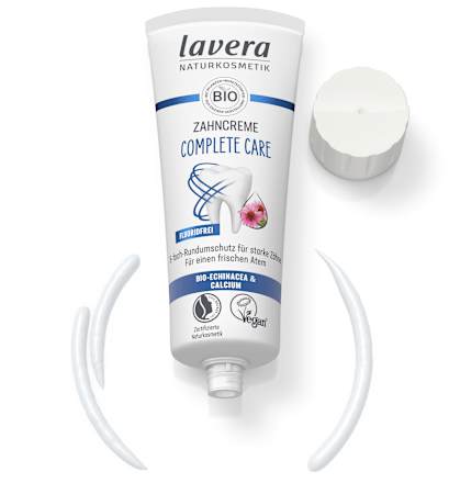 Zahnpasta Complete Care fluoridfrei lavera NATURKOSMETIK