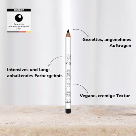 Kajal Soft 01 Black lavera NATURKOSMETIK