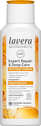 Balsamo riparatore Expert Repair and Deep Care lavera NATURKOSMETIK