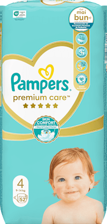 Plenice velikost 4 (9-14 kg) Pampers Premium Care