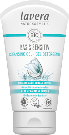 basis sensitiv CLEANSING GEL Bio-Aloe Vera & Jojoba lavera NATURKOSMETIK