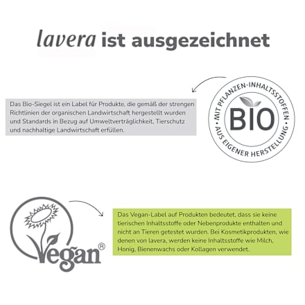 Augenbrauengel Brow Control 01 Transparent lavera NATURKOSMETIK