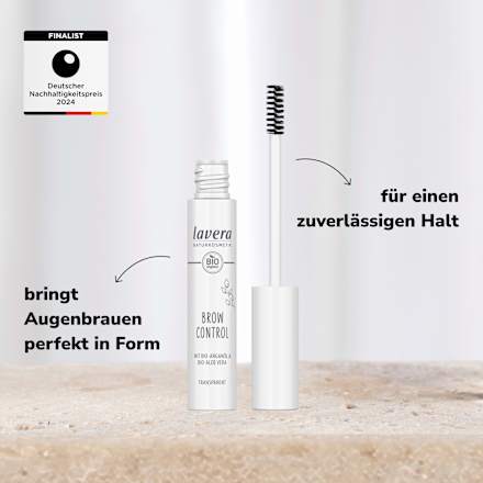 Augenbrauengel Brow Control 01 Transparent lavera NATURKOSMETIK