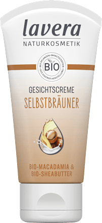 Selbsbräunter Creme Gesicht lavera NATURKOSMETIK