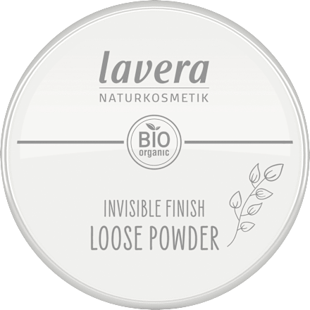 Loses Puder Invisible Finish - Transparent lavera NATURKOSMETIK