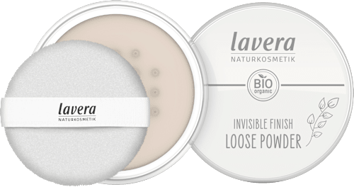 Loses Puder Invisible Finish - Transparent lavera NATURKOSMETIK