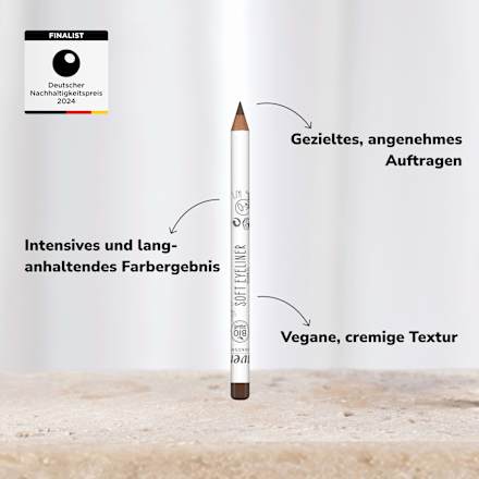 Kajal Soft 02 Brown lavera NATURKOSMETIK