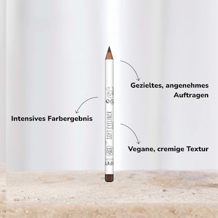 Kajal Soft 02 Brown lavera NATURKOSMETIK