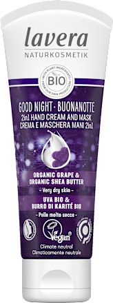 Crema e maschera mani 2in1 Good Night lavera NATURKOSMETIK