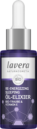 Gesichtsserum Re-Energizing Sleeping Öl-Elixier lavera NATURKOSMETIK