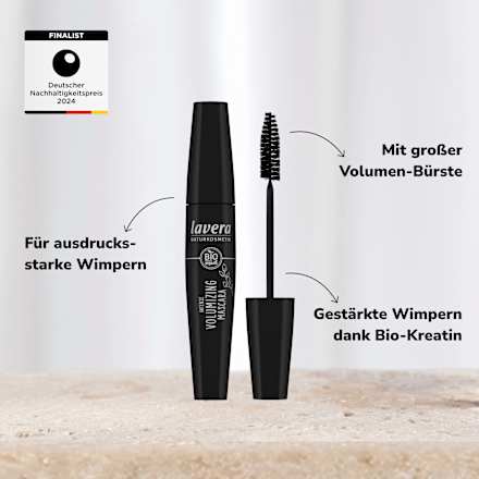 Mascara Intense Volumizing Black lavera NATURKOSMETIK