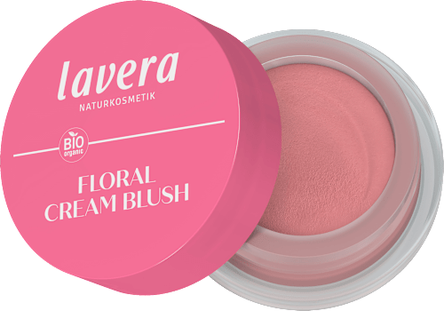 Blush Floral Cream 02 Mauve Mellow lavera NATURKOSMETIK