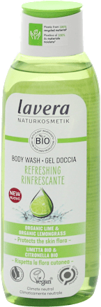 Gel doccia rinfrescante lavera NATURKOSMETIK