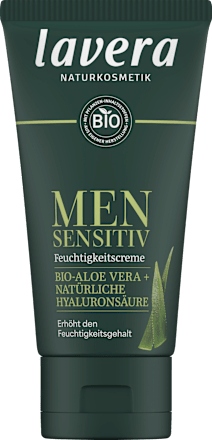 Feuchtigkeitscreme Sensitiv Men  lavera NATURKOSMETIK