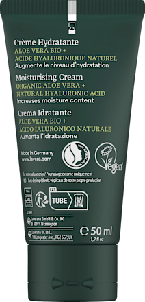 Feuchtigkeitscreme Sensitiv Men  lavera NATURKOSMETIK