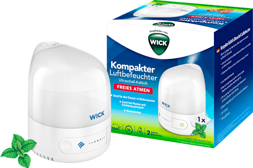 Kompakter Luftbefeuchter Wick