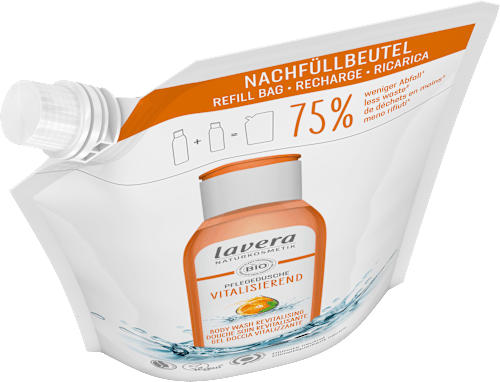 Pflegedusche vitalisierend Nachfüllpack lavera NATURKOSMETIK