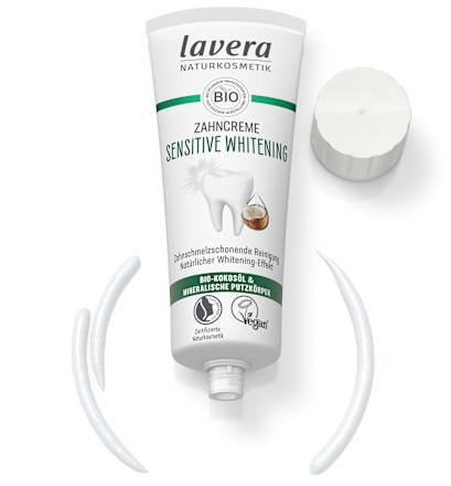 Zahnpasta Sensitive Whitening lavera NATURKOSMETIK
