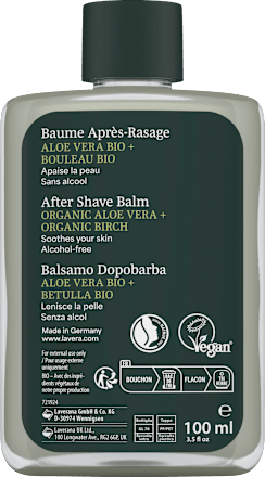 After Shave Balsam Sensitiv Men lavera NATURKOSMETIK