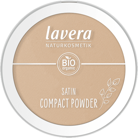 Kompakt Puder Satin 03 Tanned lavera NATURKOSMETIK