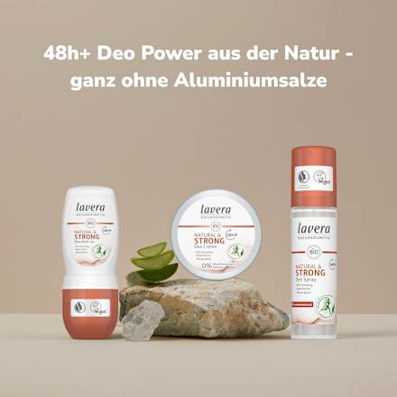 Deo Roll-on Natural & Strong lavera NATURKOSMETIK