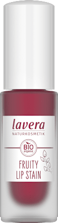 Lipgloss Fruity Lip Stain 01 Cherrylicious lavera NATURKOSMETIK