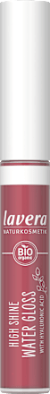 Lipgloss High Shine Water 02 Hot Cherry lavera NATURKOSMETIK